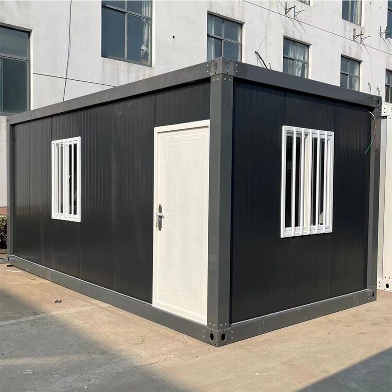 Casa de contêineres removível 20ft 40ft poupança de energia de baixo carbono estrutura de design modular aço casas modernas para a indústria hoteleira