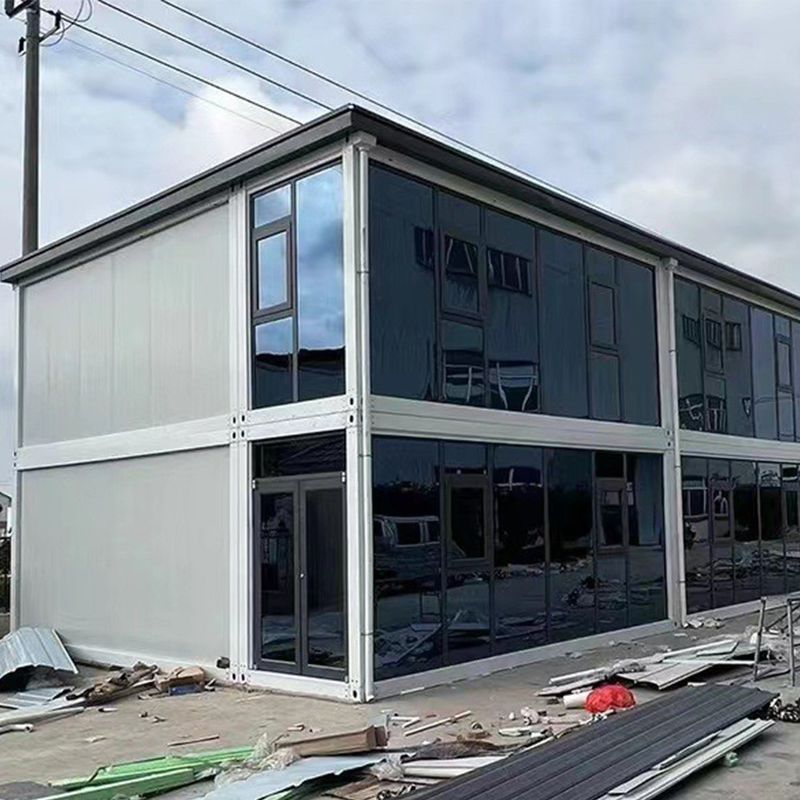 Moderno Design Estilo Container Detachable Casa para Vida Isolamento térmico Portátil pré-fabricado 20FT/40FT personalizado