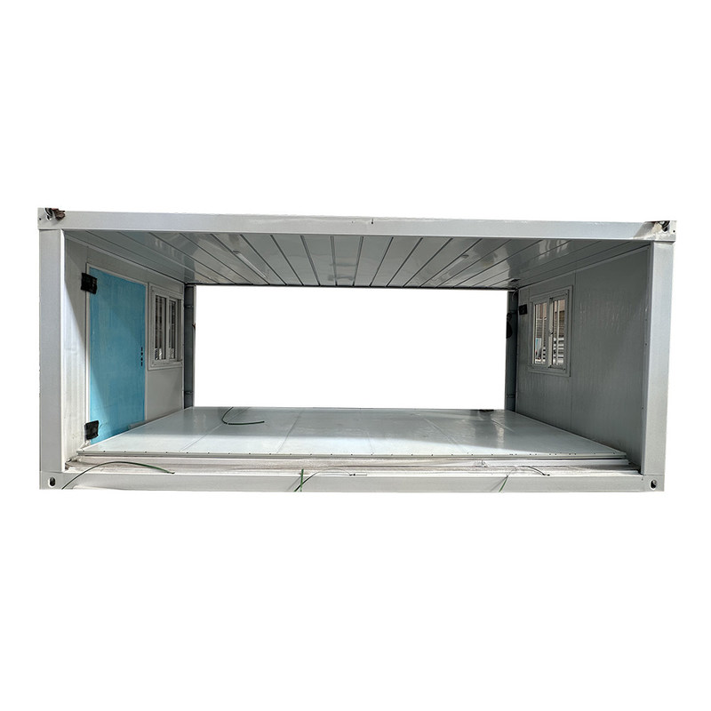 Painel de sanduíche Opcional Fácil de instalar Estrutura de aço pré-fabricada Habitação Móvel Casa pré-fabricada Hotel Acampamento Fold Out Casa de contêiner dobrável
