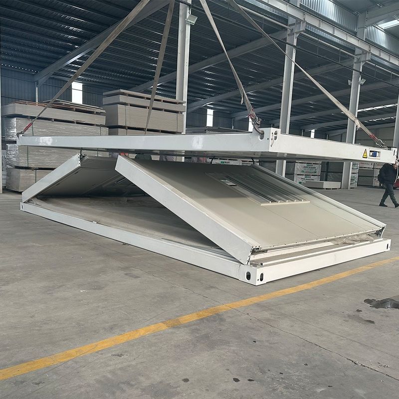 Portable Shipping Prefabricated Foldable Mobile Modular Mini House estilo de design contemporâneo para fácil instalação e transporte