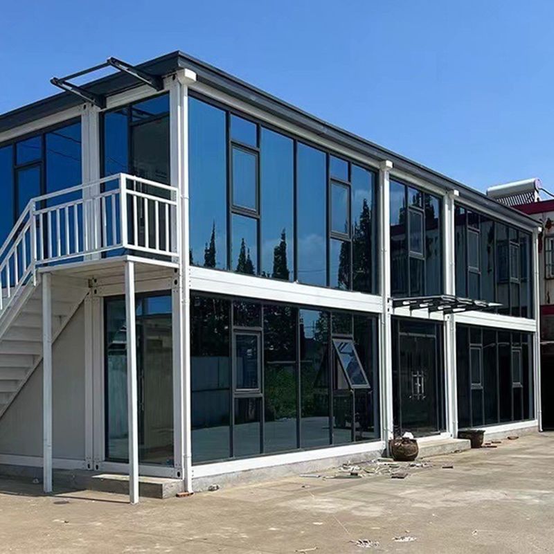 Casa de luxo de 40 pés para alojamento de hotel Resort Habitação fácil de instalar Casa de contêineres removível