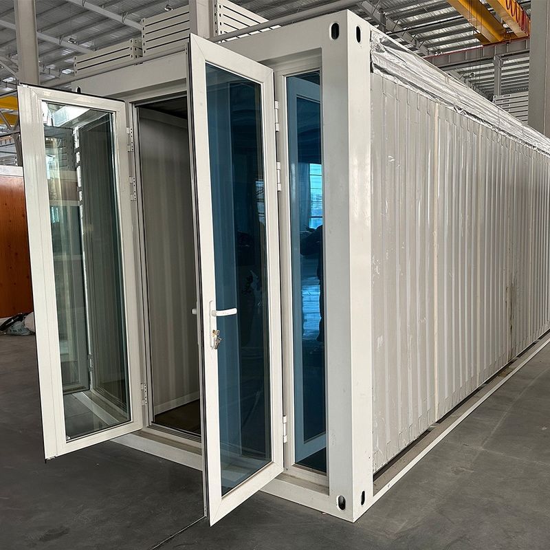 40ft Luxury Expandable Office Container House para Cabine de Escritório Modular em branco ou cor personalizada