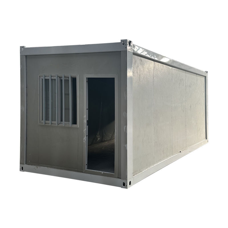 20FT Casa dobrável isolada personalizável Container Container pré-fabricado Container de casa de contêiner dobrável em estilo de design contemporâneo