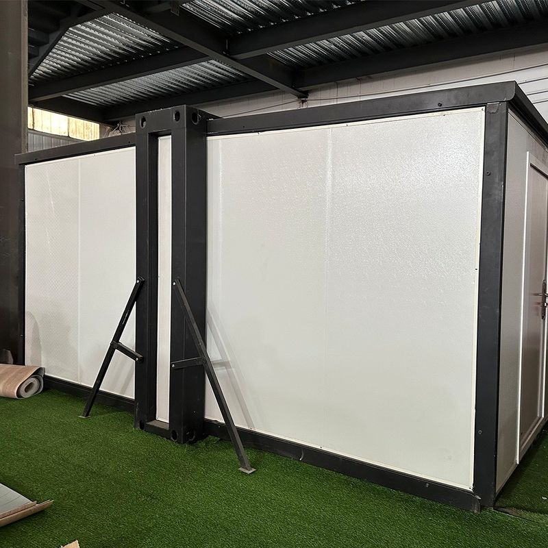 Moderno design espesso Container móvel à prova de fogo Casa 40ft Casa para 15-30 anos Vida útil Casas pré-fabricadas
