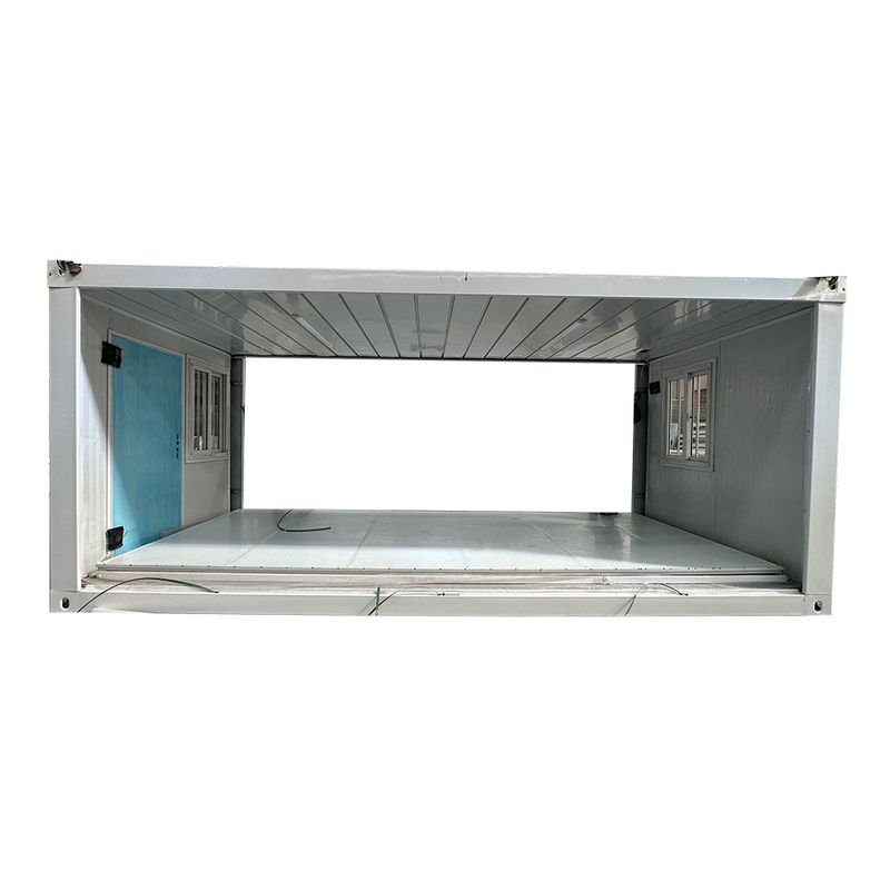Painel de sanduíche de aço Multifunção isolado Casa de contêiner dobrável pré-fabricada Casa de contêiner dobrável pré-fabricada