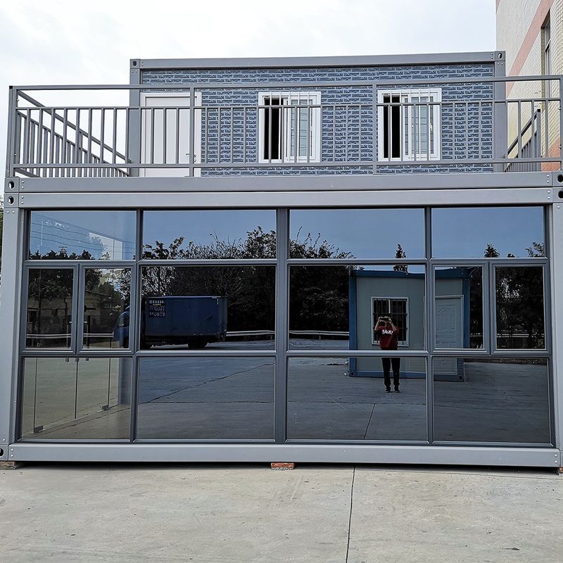 Casa de contêineres desmontável com 15-30 anos de vida útil e projeto de módulo pré-fabricado