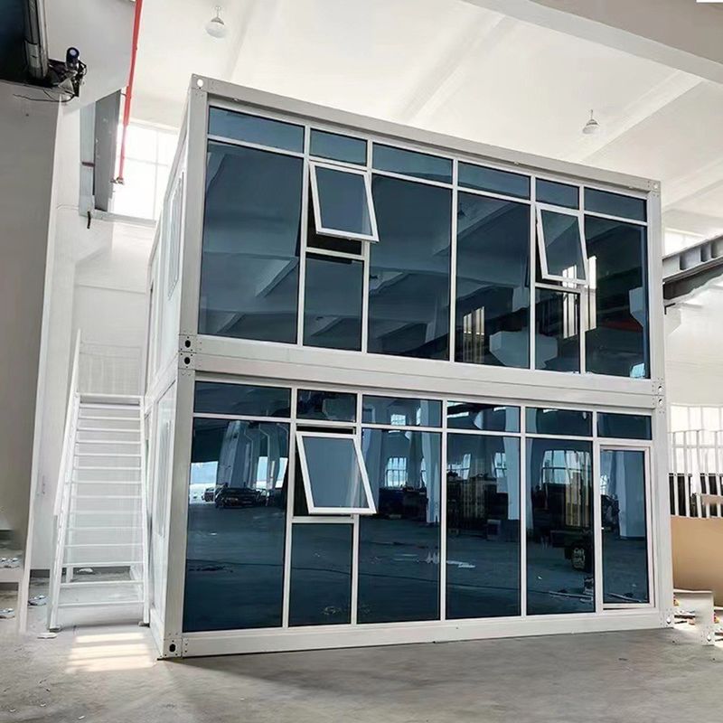 Casa de contêineres removível pronta para viver cor personalizada fácil de instalar casas de contêineres 40ft casa de luxo