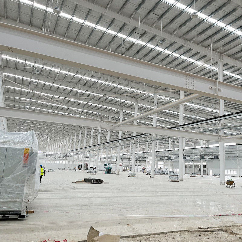 Serviço de descolagem Edifício de estrutura de aço com casas modulares pré-fabricadas e fácil instalação