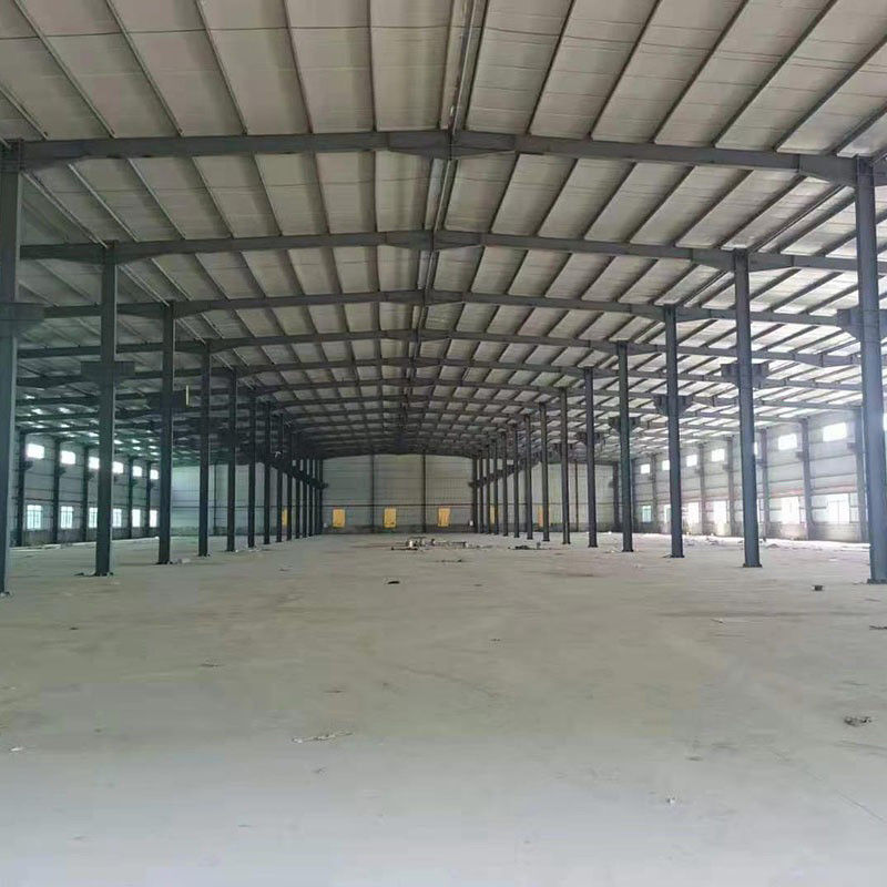 Instalação rápida Vantagem Estrutura de aço Armazém Oficina de pré-fabricação de grande comprimento