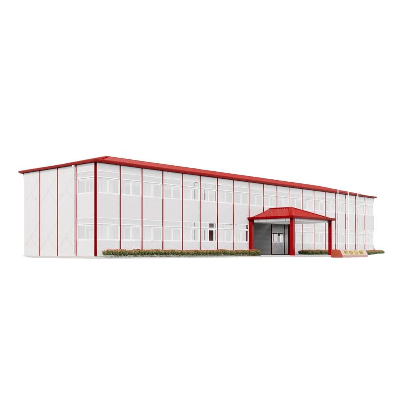 20FT/40FT Customizado pré-fabricado Steel Frame House Modular House para oficina Armazém Construção Escritório