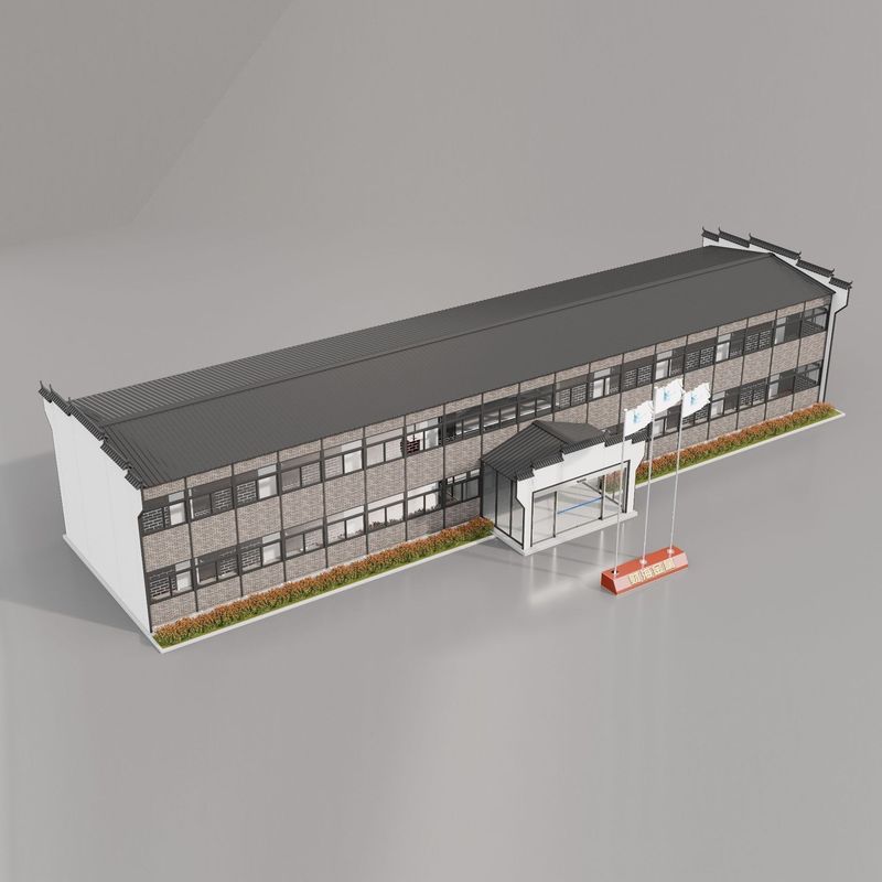 Casas pré-fabricadas de luxo modernas com vantagem de proteção ambiental